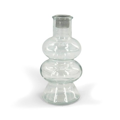 Glass Candle Holders Blue - Bullseye's Playground™