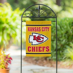 Embossed Suede Flag, GDN Size, Kansas City Chiefs - 1 of 4
