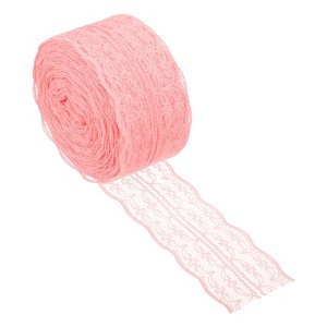Unique Bargains Non-stretch Lace Trim Ribbon for Party Gift Decoration - 1 of 4