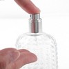 Unique Bargains Elegant Perfume Bottle for Bathroom 1.69oz Silver Tone Clear 1 Pc - 3 of 4