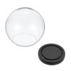 Unique Bargains High Borosilicate Glass Dustproof Decorative Tabletop Display Ball Bell Jar 1 Pcs - 3 of 4