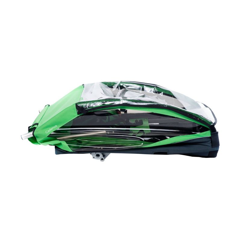 Thule Cadence Double Child Bicycle Trailer, Green, 5 of 8