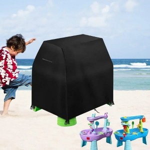 Akefit Water Table Cover Waterproof Outdoor Kids Play Table Protector Black 41in Durable Weatherproof Shield - 1 of 4