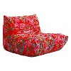 SYFERLORY Soft Beanbag Chair - Memory Foam Floor Sofa for Living Room, Bedroom or Office - Single Seat Lounger with Removable Cover - 3 of 4