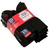Adult Budweiser Logos Athletic Crew Socks 10-Pair Multipack - 3 of 4