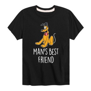 Boys' - Disney - Man's Best Friend Short Sleeve Graphic T-Shirt - 1 of 4
