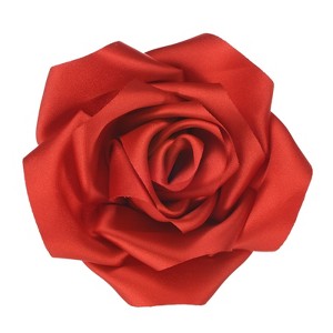 Unique Bargains Handmade Big Rose Flower Brooches and Pins for Women 4.3 Inch 1 Pc - 1 of 4