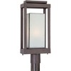 Powell 1-Light Western Bronze Outdoor Post Lantern - 2 of 4