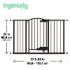 Summer by Ingenuity The Thruway 52W Series with Glide Open - Espresso Gate - 4 of 4
