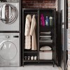Mlezan Metal Locker: Lockable Cabinet with Doors and Shelves for Home, Office, Gym, or School. Ideal for Storage, Files, and Coat Organization. - 3 of 4
