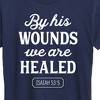 Women's - Instant Message - By His Wounds Isaiah Short Sleeve Graphic T-Shirt - 2 of 4