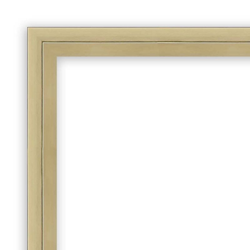 Amanti Art Lucie Non-Beveled Wood Framed Wall Mirror, 2 of 11