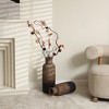 LuxenHome Brown Ombre Terracotta Narrow 18.7-Inch Tall Vase - 4 of 4