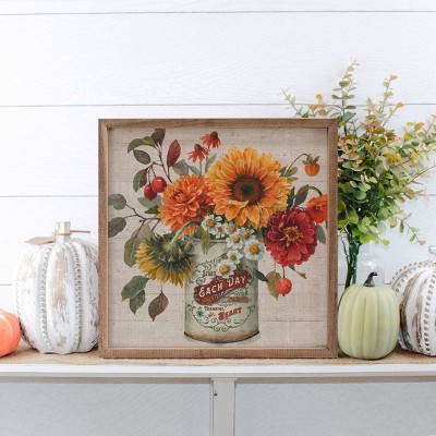 Kendrick Home Autumn In Bloom III Each Day By Lisa Audit Wall Art