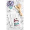 C&F Home Valentine's Day "Love You To The Moon And Back" Kitchen Dishtowel - 2 of 4