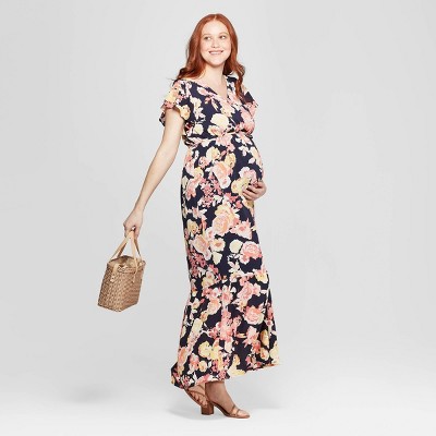 maternity maxi dress target