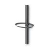 Alba Festival Coat Stand with Umbrella Holder, Five Knobs, 14w x 14d x 73.67h, Black - 3 of 4