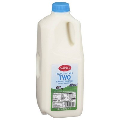 Darigold 2% Milk - 0.5gal Jug