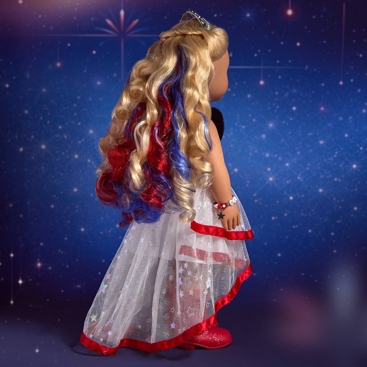 Детские куклы Our Generation Starla Fourth of July 18" Doll and Accessories Keepsake Collection 2026 Celebration Series — фото 5