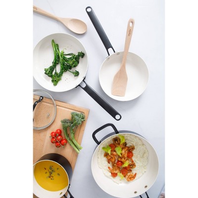 Emmeline 12-Piece Black Nonstick Aluminum Cookware Set