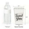 Big Dot of Happiness Champagne Elegantly Simple - Guest Party Favor Popcorn Treat Boxes - Set of 12 - 2 of 4