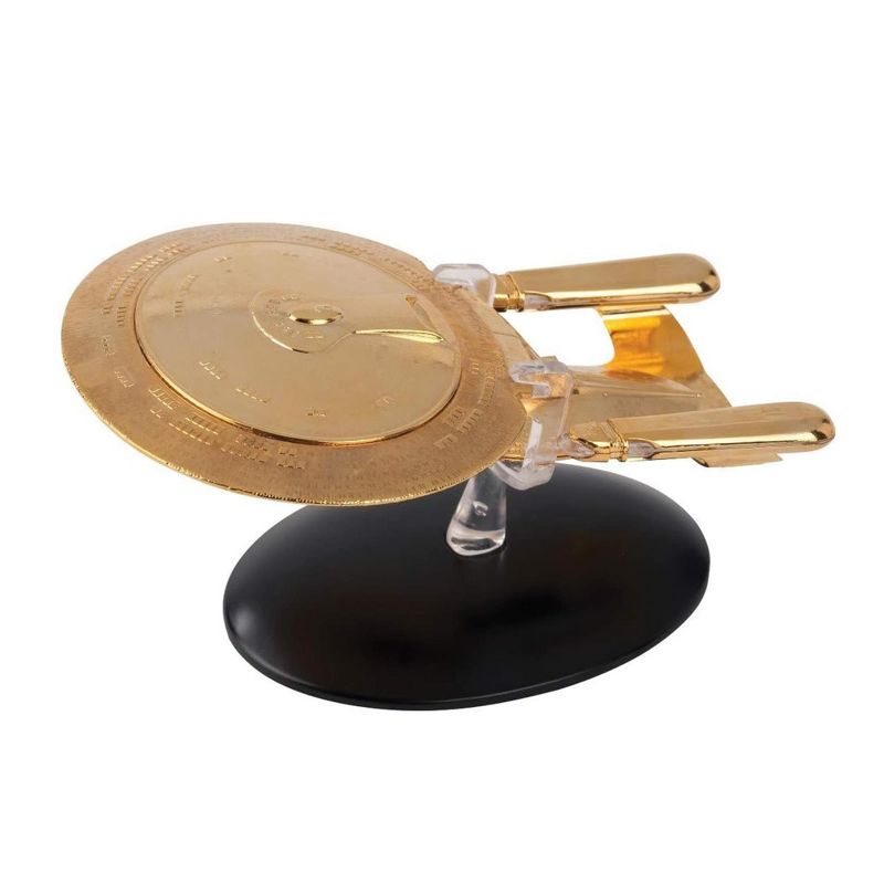 Eaglemoss Collections Star Trek Starship Replica | Gold Plated Enterprise 1701 XL, 2 of 7
