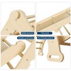 Garvee Foldable Baby Climbing Toys Wooden Climbing Set with Arch, Ramp & Ladder - 3 of 4