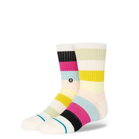 Kids Pink Stripe Socks