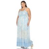 Plus Size Smocked Ruffle Maxi Sun Dress - 2 of 4