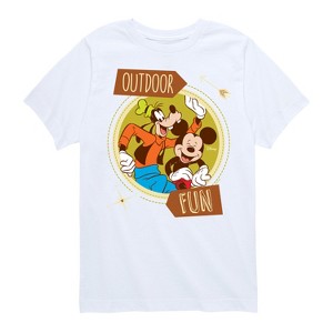 Boys' - Disney - Outdoor Fun Short Sleeve Graphic T-Shirt - 1 of 4