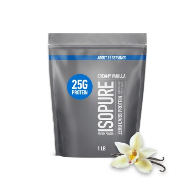 Isopure Zero Carb Protein Powder - Vanilla - 16oz