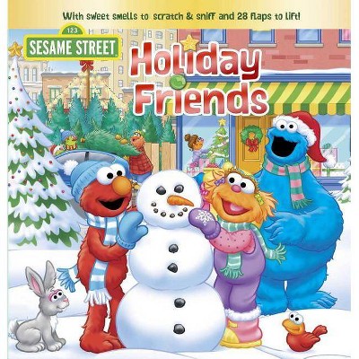 Sesame Street: Holiday Friends - by  Matt Mitter (Board Book)