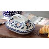 Blue Rose Polish Pottery M077 Manufaktura Butter Dish - 2 of 3