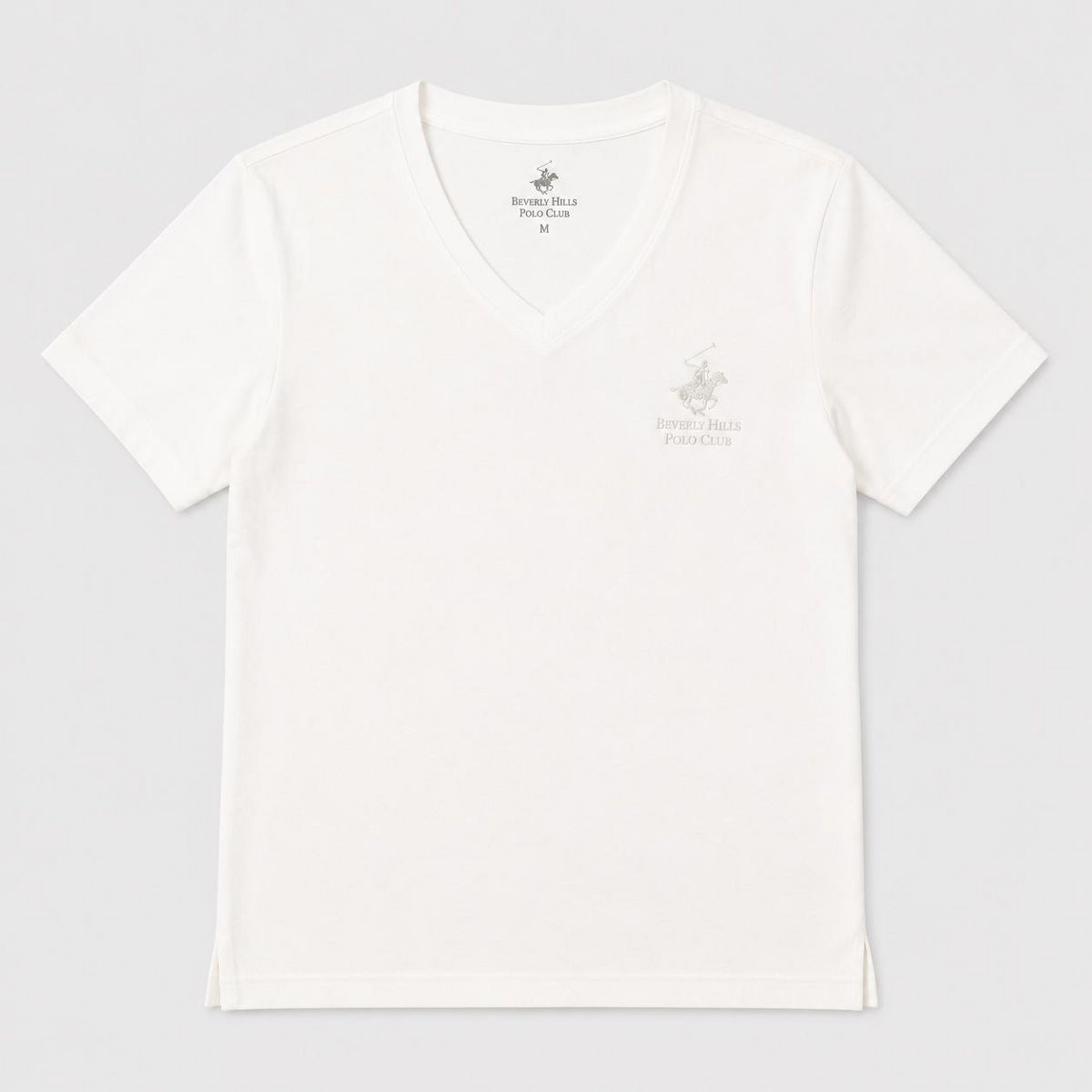 Beverly Hills Polo Club Women's 5-Pack V-Neck T-Shirt Relaxed Side-Vent Tee, 5-Pack Assorted Colors (S-XL) - thumbnail 6