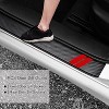 TruAIR 4PCS Door Sill Guard Stickers Ð Universal Fit for Dodge Vehicles - 2 of 4