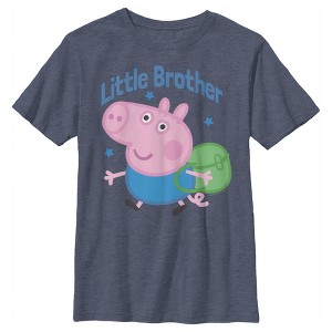 Boy's Peppa Pig George Little Brother T-Shirt - 1 of 4