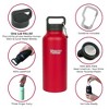 Healthy Human Stainless Steel Water Bottle |(Red Hot, 32 oz/ 946 ML) - image 2 of 4