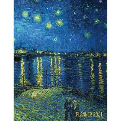 Van Gogh Art Planner 2021 - by  Shy Panda Notebooks (Paperback)