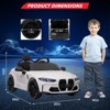 12V Kids Electric Ride on Car, 3 Speeds Electric Vehicle Toy with Remote Control, Ride on Toy with LED Lights & Music - 2 of 4