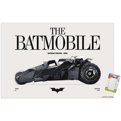 Trends International DC Comics Batman: 85th Anniversary - The Batmobile 2005 Unframed Wall Poster Prints