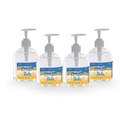 NCAA UCLA Bruins 16oz Pump Top Hand Sanitizer - 4pk