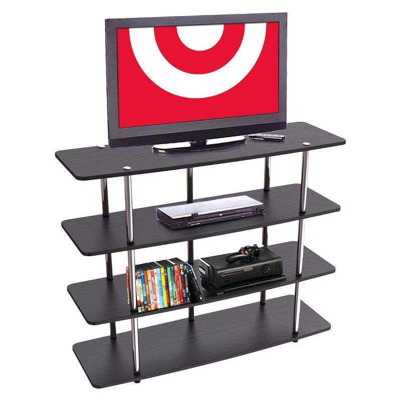 Designs2Go XL Highboy 4 Tier TV Stand for TVs up to 55" - Breighton Home, 3 of 4