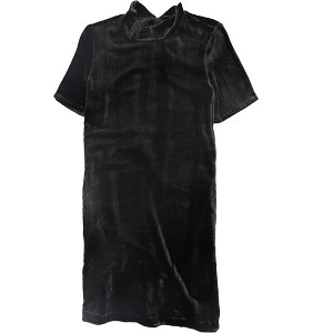 Eileen Fisher Womens Velvet Tie Back Shift Dress - 1 of 2