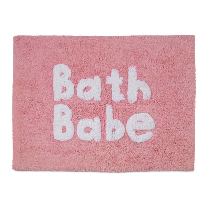 Bath Babe Orchid Bath Rug Pink - Lemon Tree