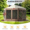 Garvee 12x12ft Pop-Up Gazebo Screen Tent,6-Sided Canopy Sun Shelter with Portable Carry Bag, Oxford Cloth for Patio, Lawn, and Backyard - 4 of 4