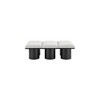 Meridian Furniture,Pavilion Boucle Fabric Bench - 2 of 4