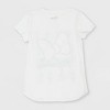 Girls' Minnie Mouse Bow Short Sleeve T-Shirt - Off-White - image 2 of 2