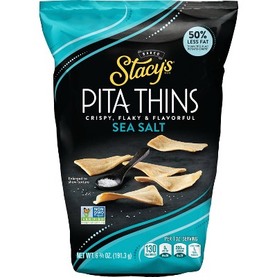 Stacys Pita Crisps Simply Naked - 6.75oz