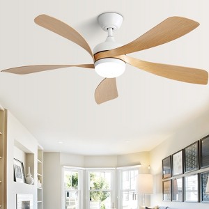 Sofucor 52'' Ceiling Fan with Light and Remote Control for Indoor/Outdoor - 1 of 4