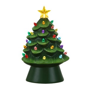 Mr. Christmas 8 in. Nostalgic Ceramic Tree - Green - 1 of 3